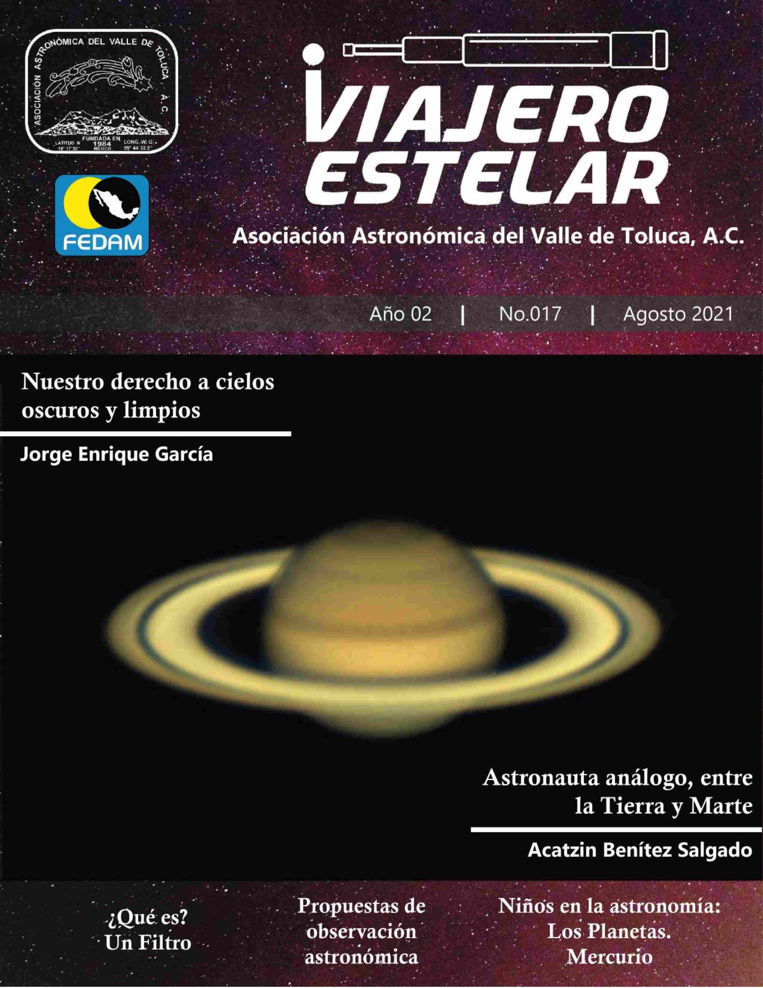 Imágen de la revista Viajero Estelar